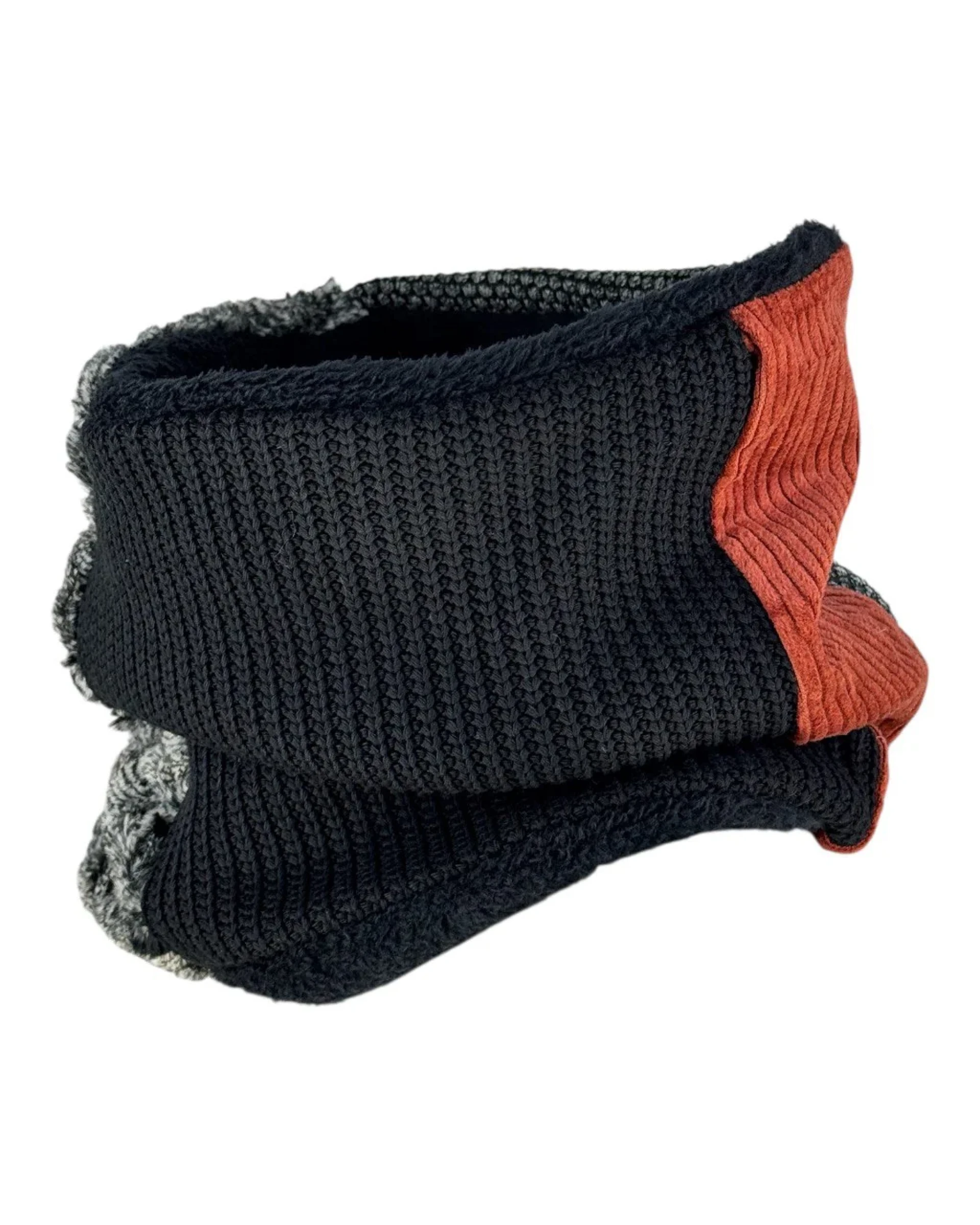 Cuello hivernal rojo