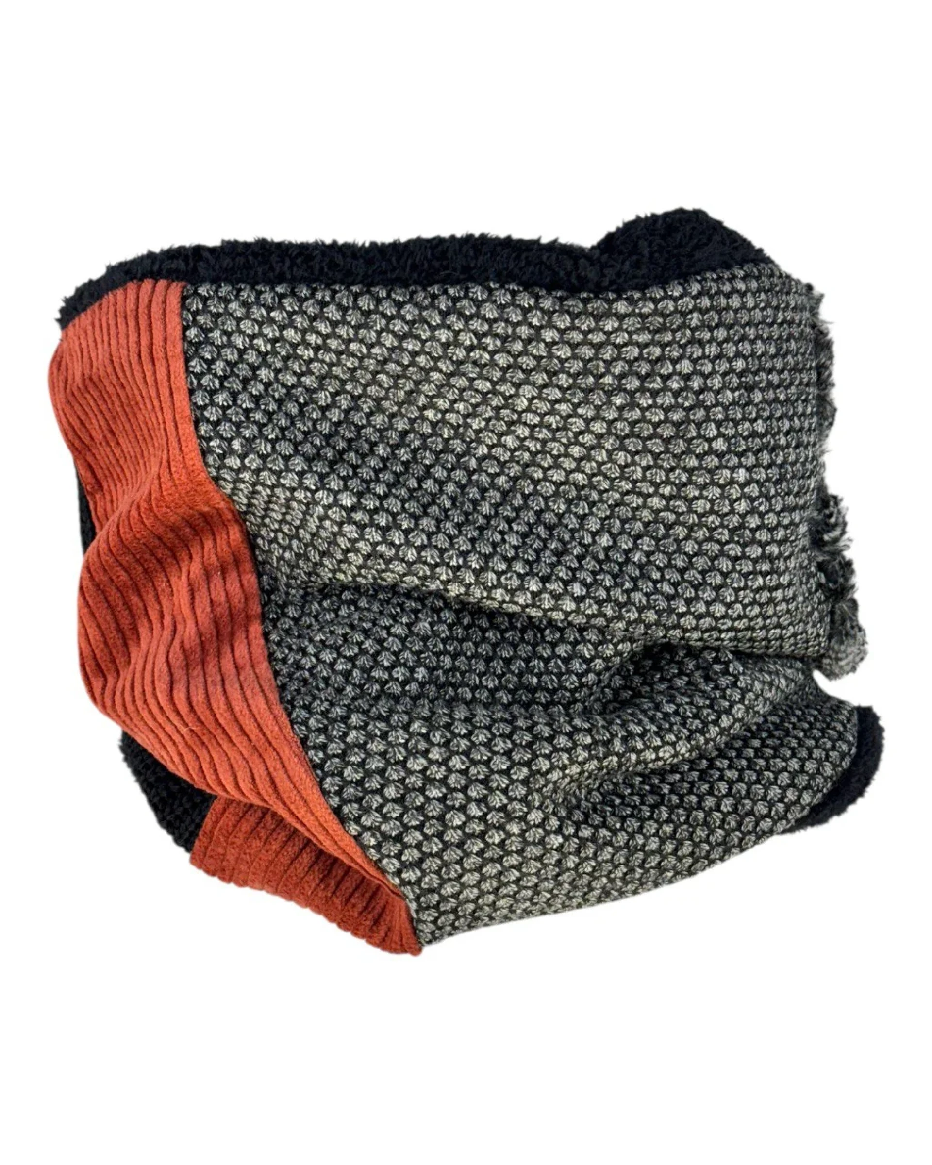 Cuello hivernal rojo