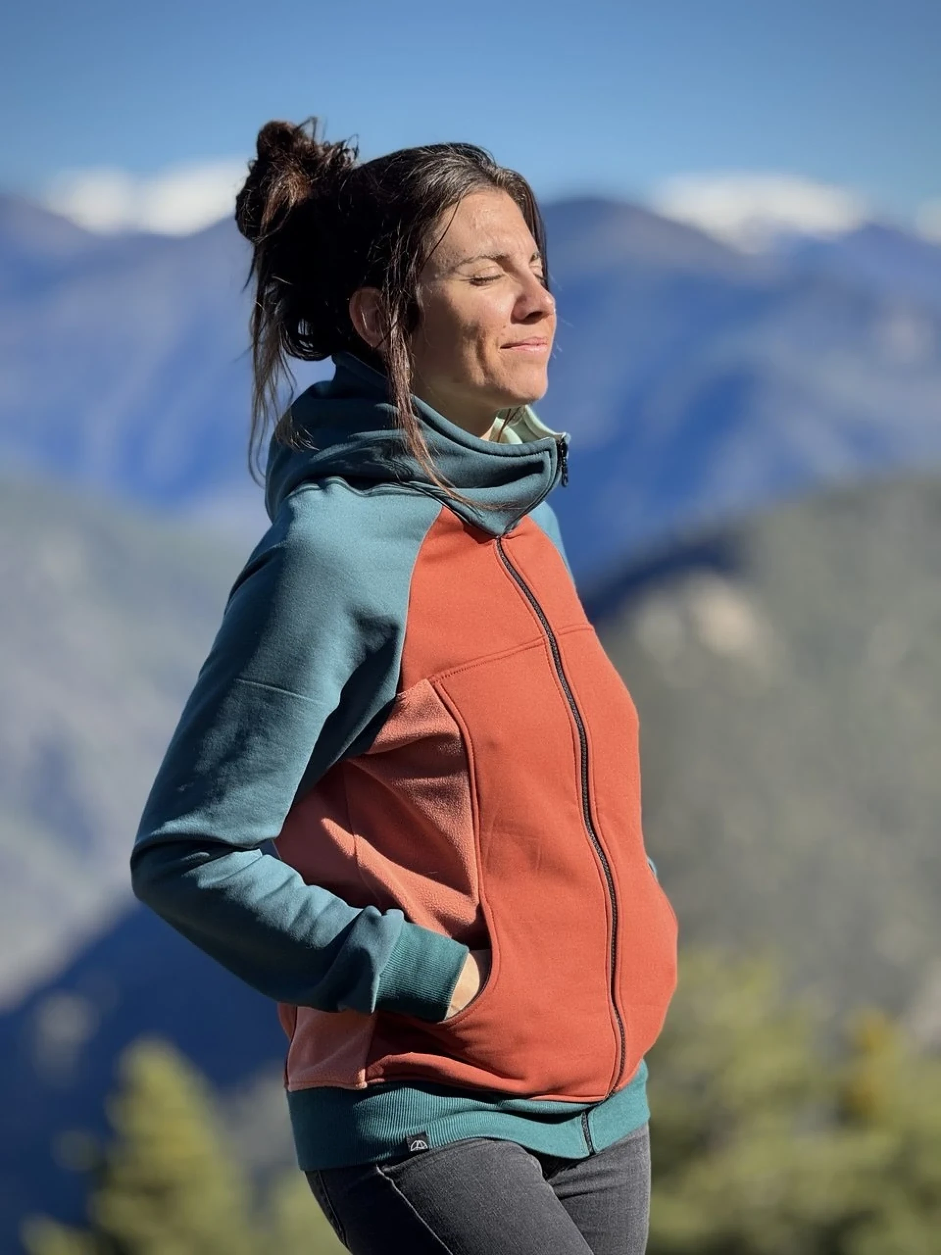 Jaqueta unisex teula