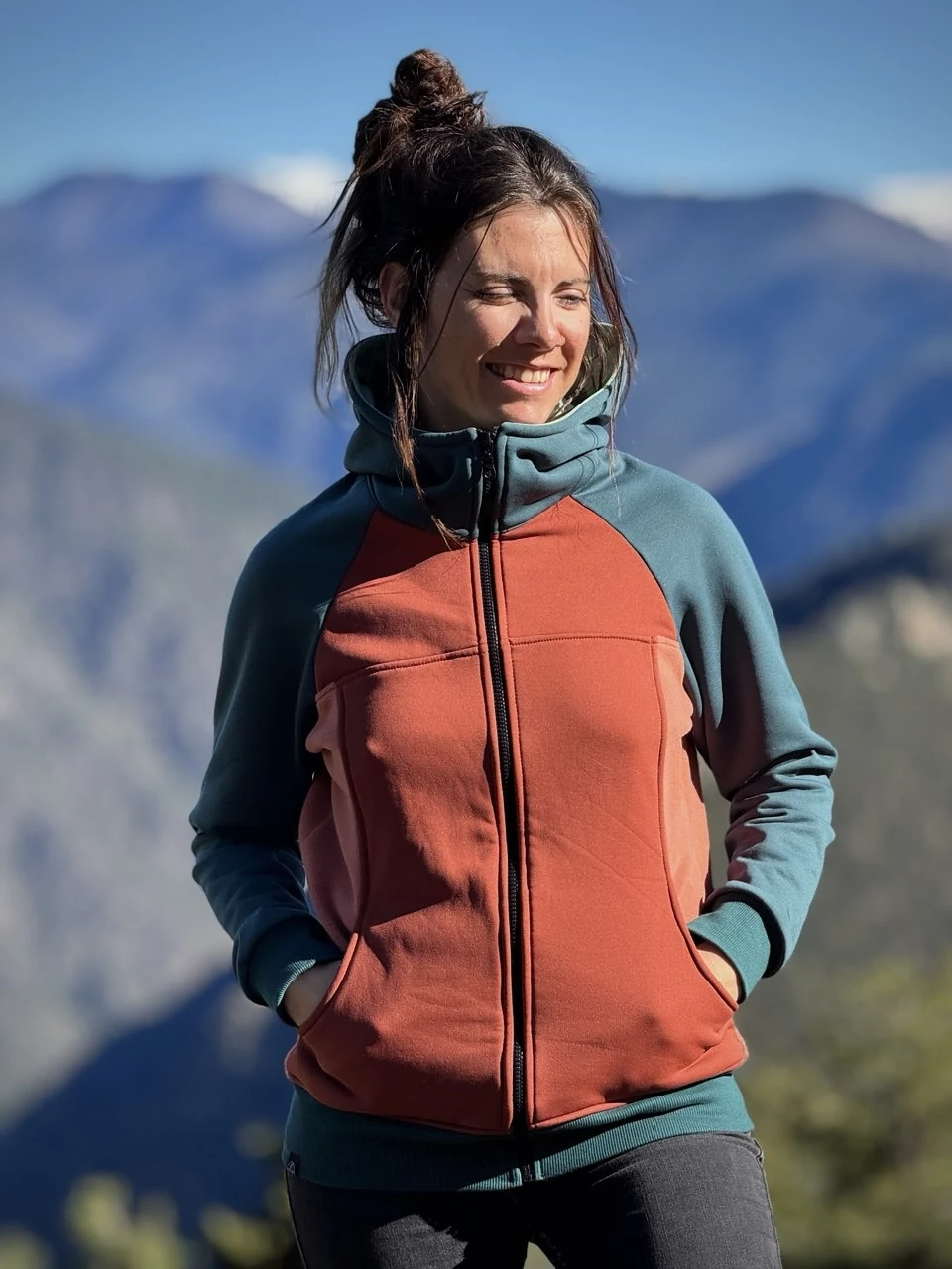 Jaqueta unisex teula