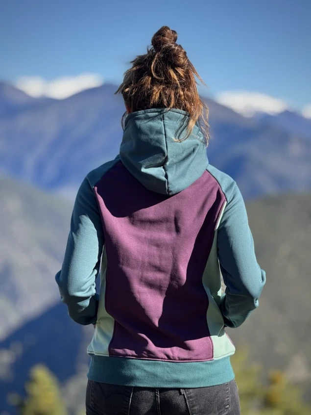 Chaqueta unisex violeta