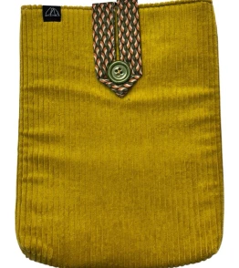 Funda de libro amarilla