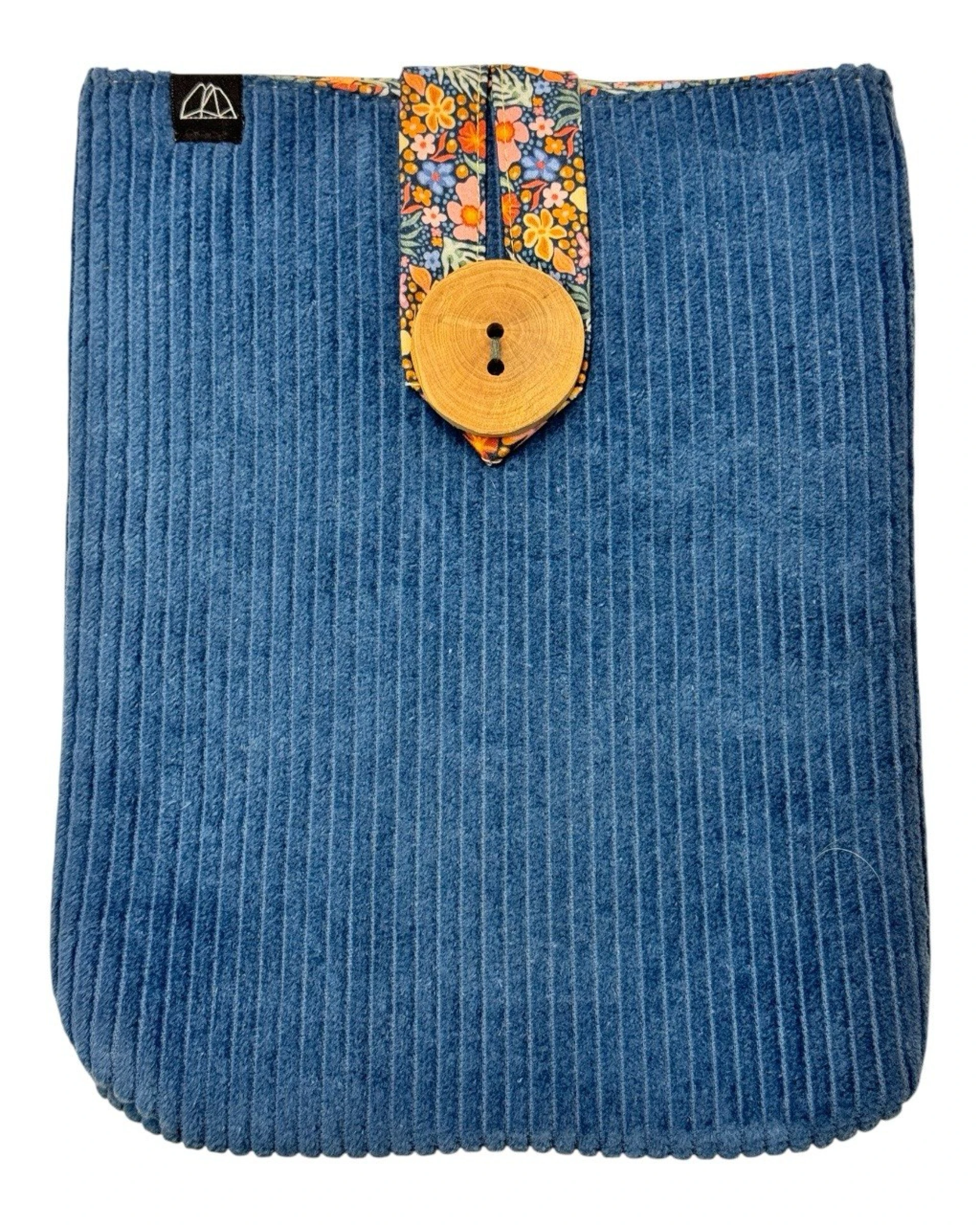 Funda de libro azul