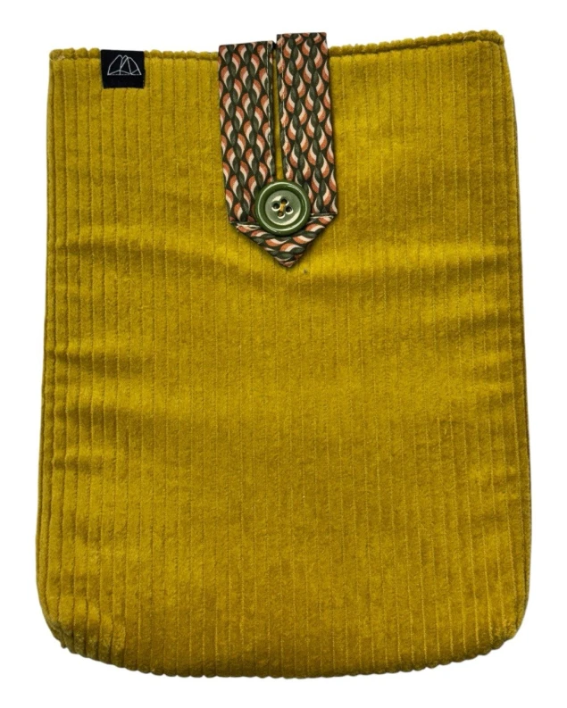Funda de llibre groga