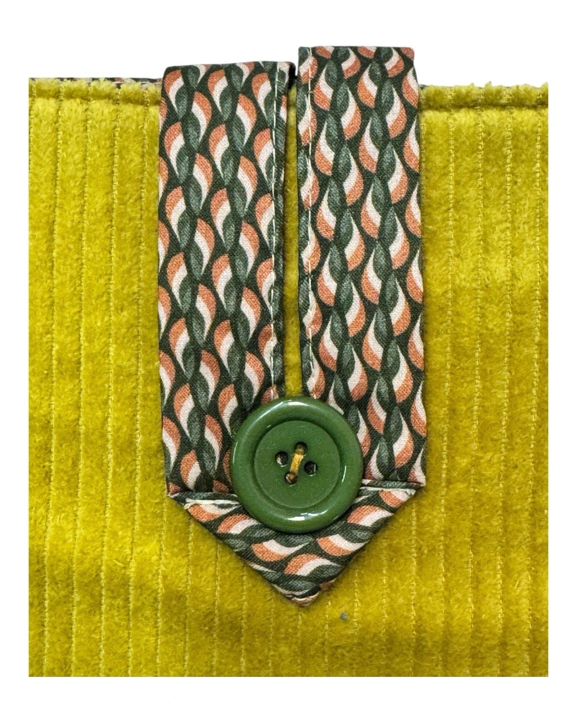 Funda de llibre groga