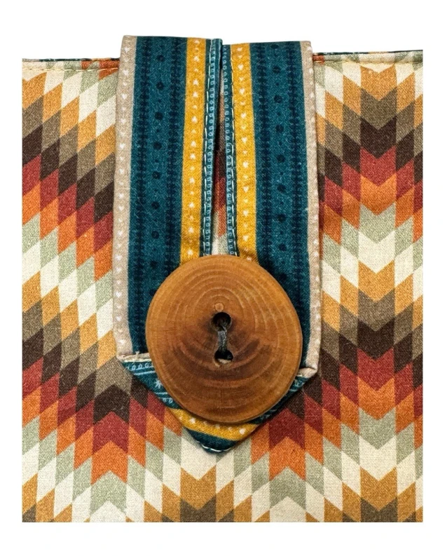 Funda de libro etnica