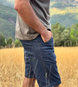 Pantalon corto Tarter azul
