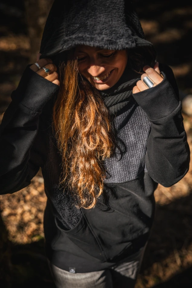 Sudadera con capucha Alendo Micel·li
