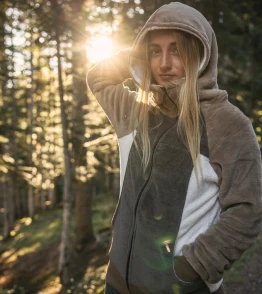 Sudadera con cremallera Moixó Psora