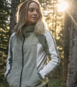 Sudadera con cremallera Moixó Usnea