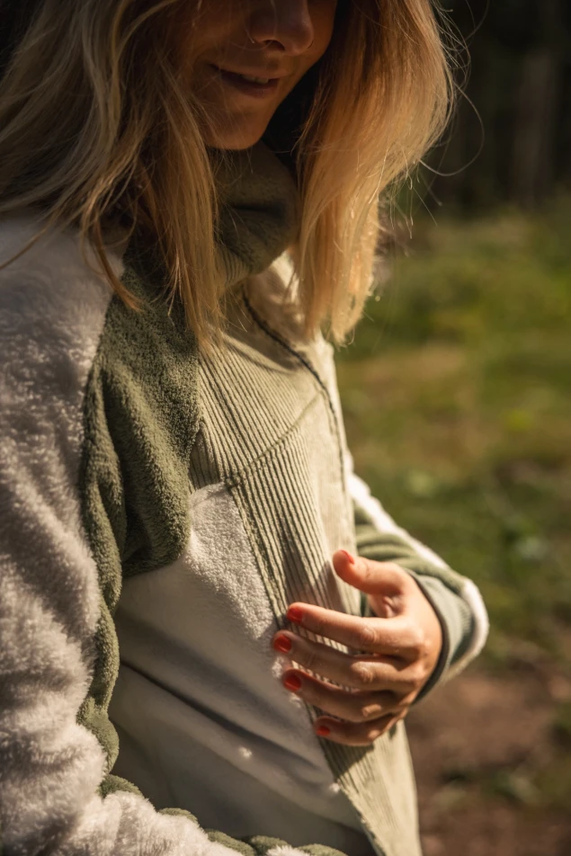Sudadera con cremallera Moixó Usnea